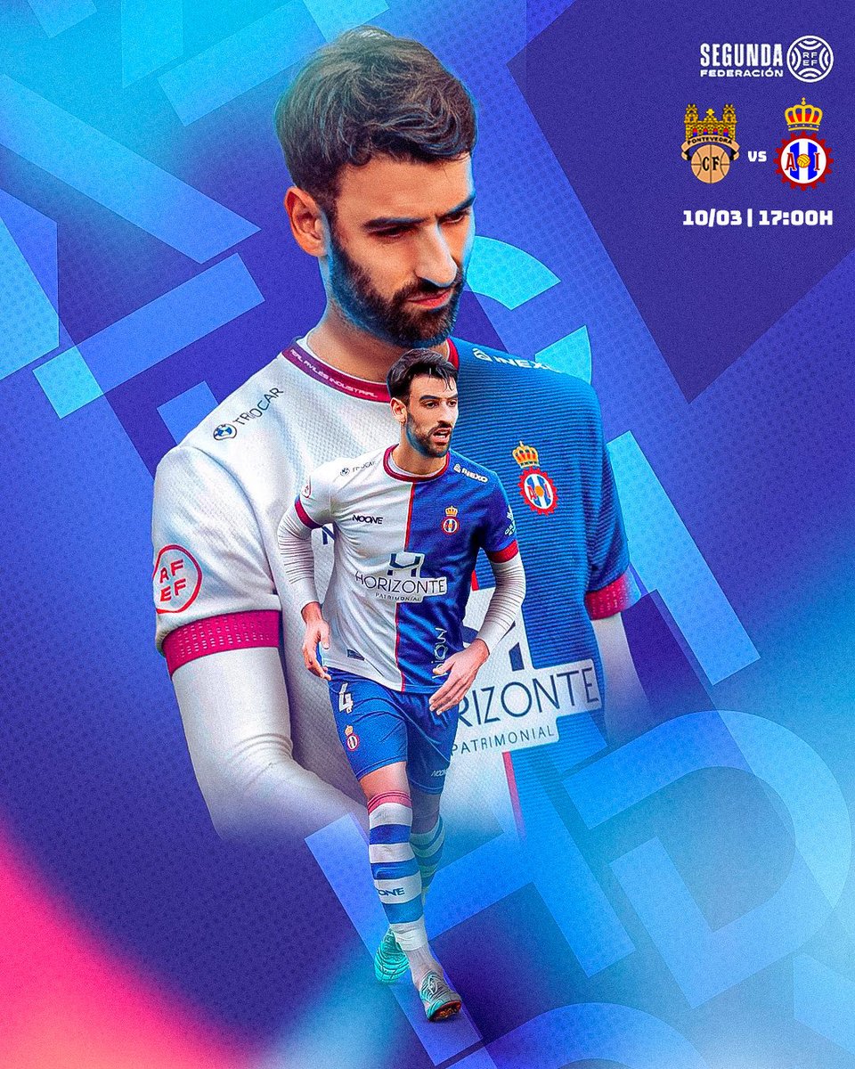 MATCHDAY! 🔵⚪️🔴

⚽ Segunda RFEF 
🆚 Pontevedra  
🏟️ Pasarón   
⏰ 17:00

VA-MOS <a href="/RealAvilesInd/">Real Avilés Industrial</a> 🫵
