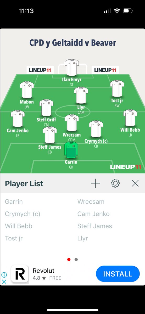 Tim i wynebu FC Beaver heddiw yn rownd cyntaf cwpan digs. Blaendolau 12ko. Dim ware

<a href="/GSEGeltaidd/">GSE</a>