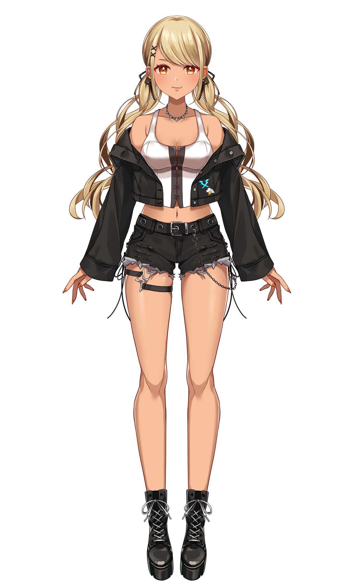 【ちり丶プロフご確認下さい様】ぶいすぽ かみなりきゅぴちゃん　中華風衣装 ちり丶プロフご確認下さい様】ぶいすぽ かみなりきゅぴちゃん