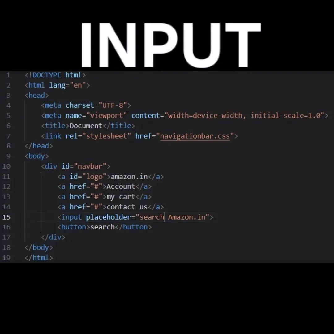SsmXprogrammer's tweet image. "Crafted an Amazon-inspired navigation bar from scratch using HTML and CSS 🚀 #WebDevelopment #CSSDesign"
