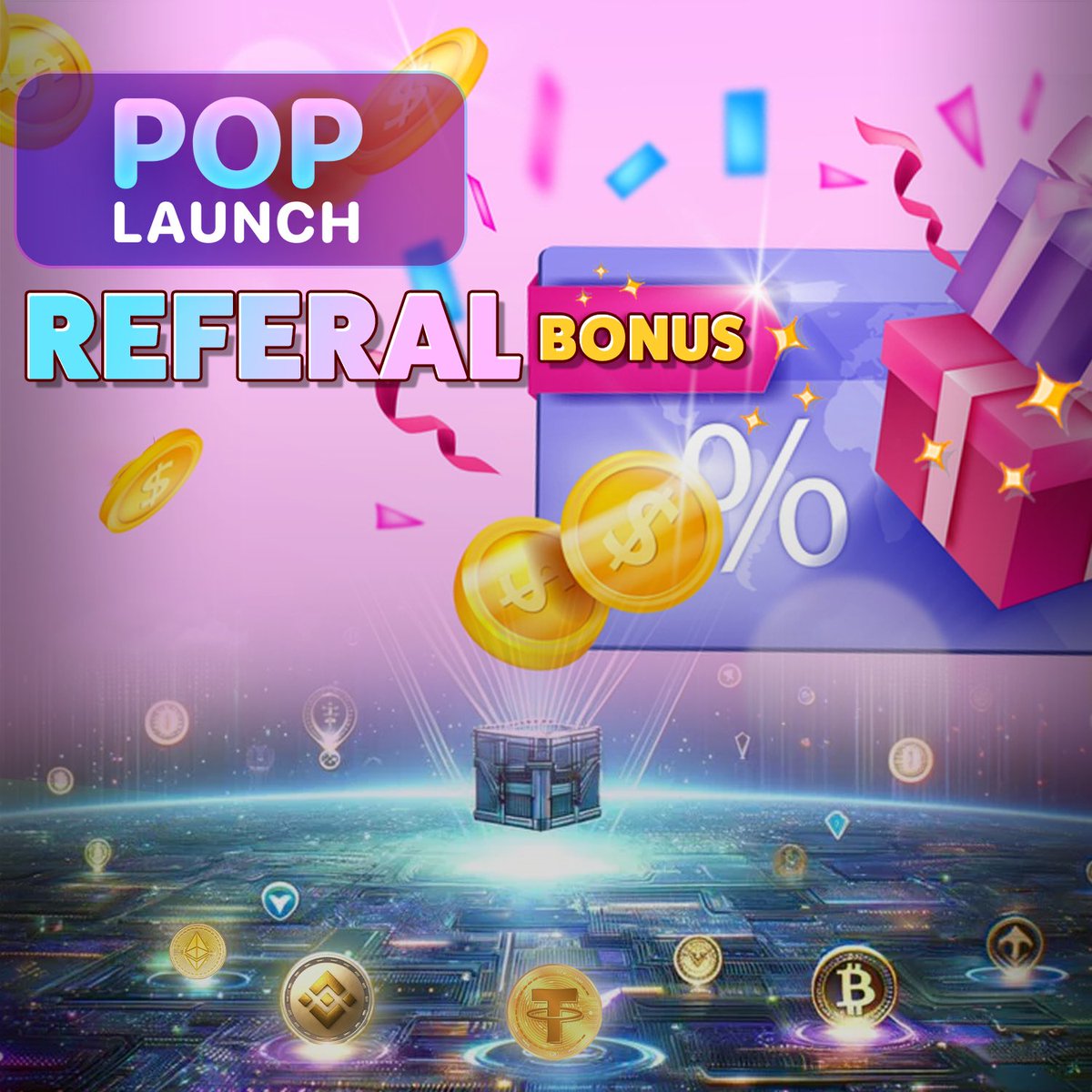 Referral Rampage: 2,500 Points Boost for Your Gaming Triumph 💥💥💥

🤯 Every click adds a mighty 2,500 points to your score. It's not just a link; it's your ticket to leaderboard domination. 

#P2E #POPBRC #Poplaunch #Airdrop #GameFi #NOT #Notcoin
