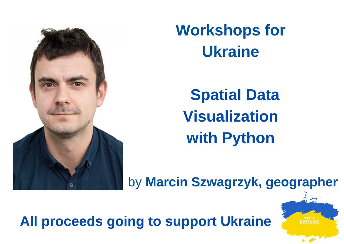 Dariia Mykhailyshyna (@d_mykhailyshyna) on Twitter photo On March 21st we will have a workshop on Spatial Data Visualization with #Python by
<a href="/SzwagrzykMarcin/">Marcin Szwagrzyk</a>.
Details: bit.ly/42a9SMw
Please share!
#EconTwitter On March 21st we will have a workshop on Spatial Data Visualization with #Python by
<a href="/SzwagrzykMarcin/">Marcin Szwagrzyk</a>.
Details: bit.ly/42a9SMw
Please share!
#EconTwitter