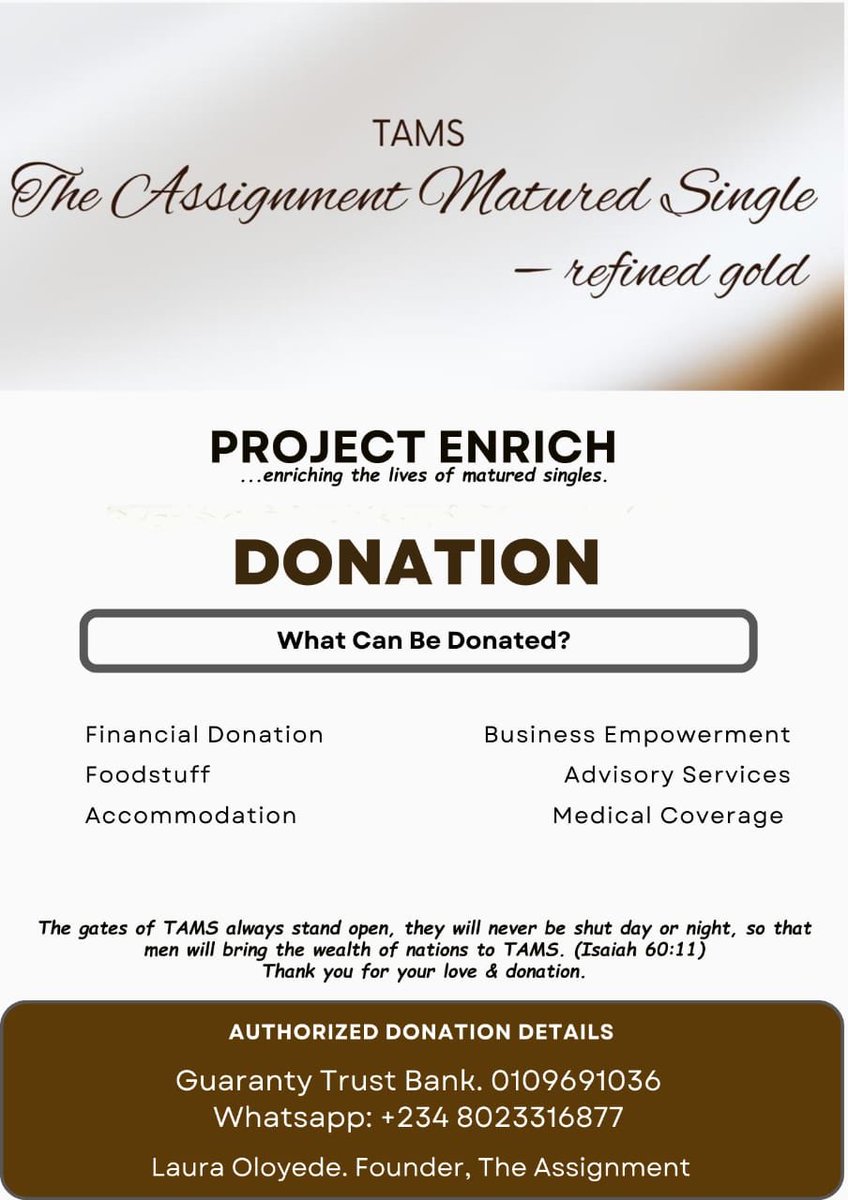 Theassignment50's tweet image. Enriching the lives of matured singles.