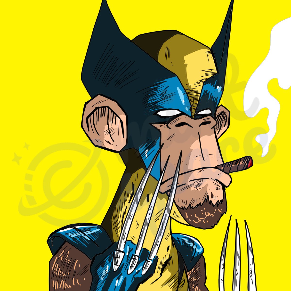 Apestyle#1191 Apeverine mintspace.io/product/apesty… #nft #nftart #nfts #nftcommunity #nftartist #nftartist #nftcollector #nftcollectors #nftcollectibles #nftcollection #nftnews #wolverine