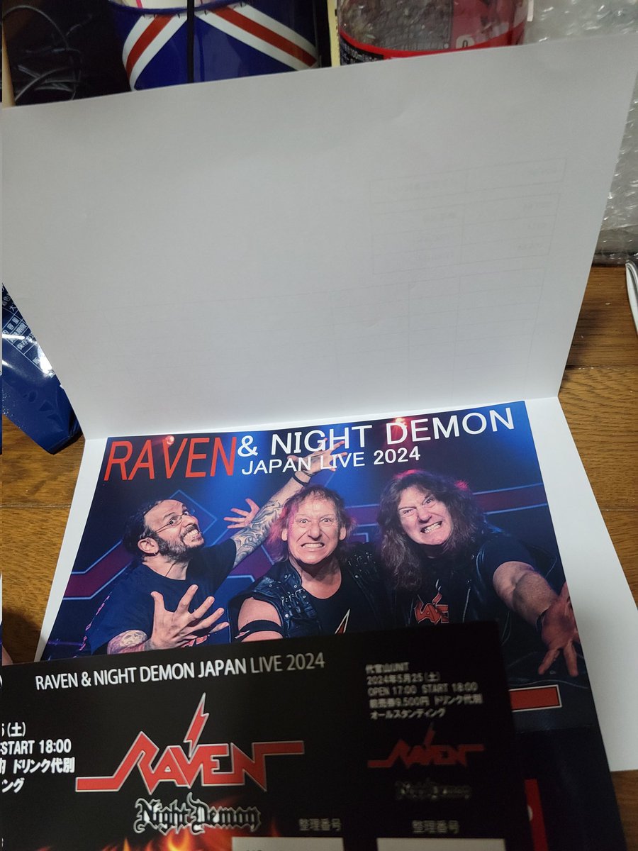 #RAVEN
#NIGHTDEMON
残念なお知らせ知る…。