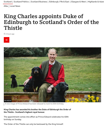 nomoremonarchs's tweet photo. 'Orders' and 'titles' are #royalpropaganda.
The Windsors want a social hierarchy with 'royals' at the top.
We reject this.
#AbolishTheMonarchy
#Dishonours #NotMyKing #NotMyDuke #Scotland #OrderOfTheThistle #RoyalNepotism #hierarchymyth https://t.co/QeWmCKeLst
