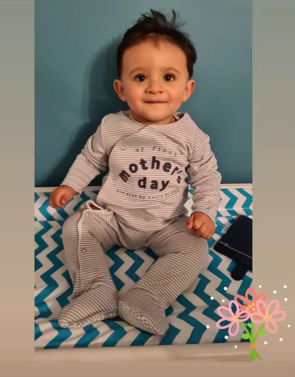 1st #MothersDay to this beautiful boy 💙