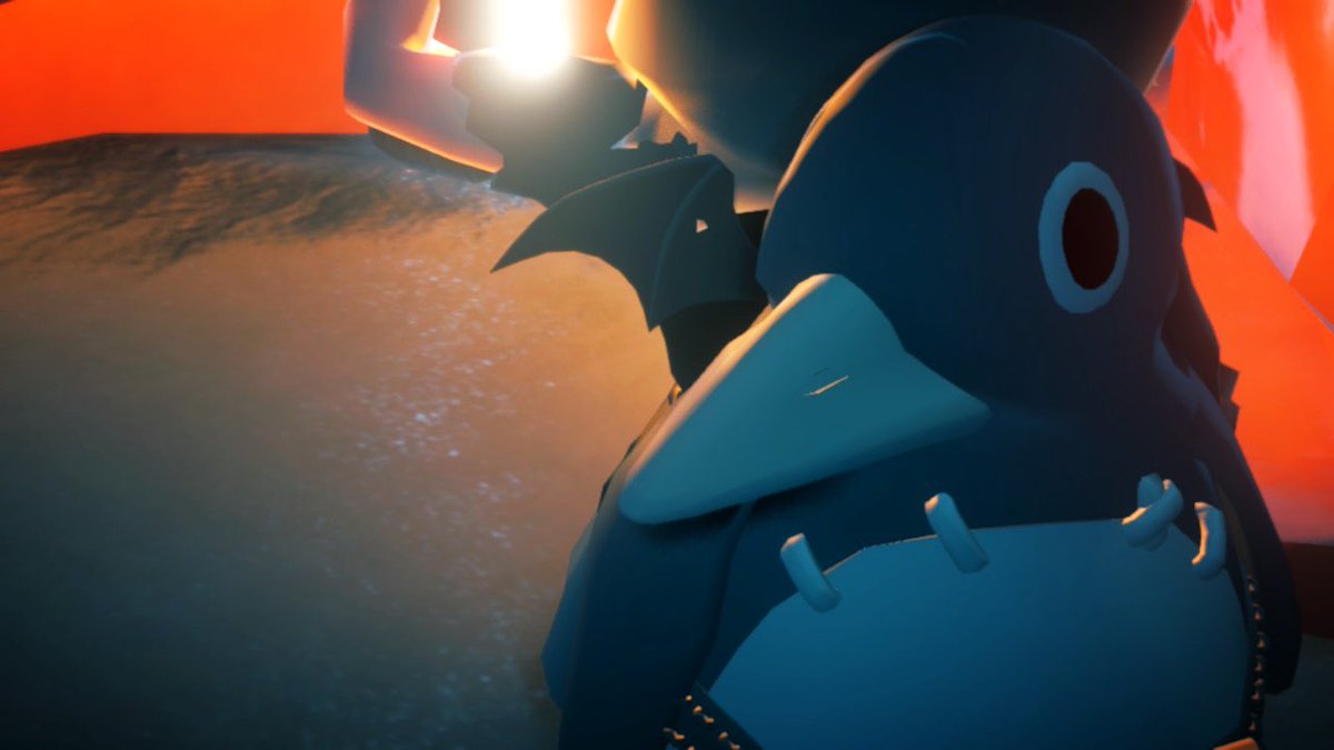 gomaka_ponzka's tweet image. 怒らせたらダメなペンギン。
日曜が終わるぅ〜…
#Yonder