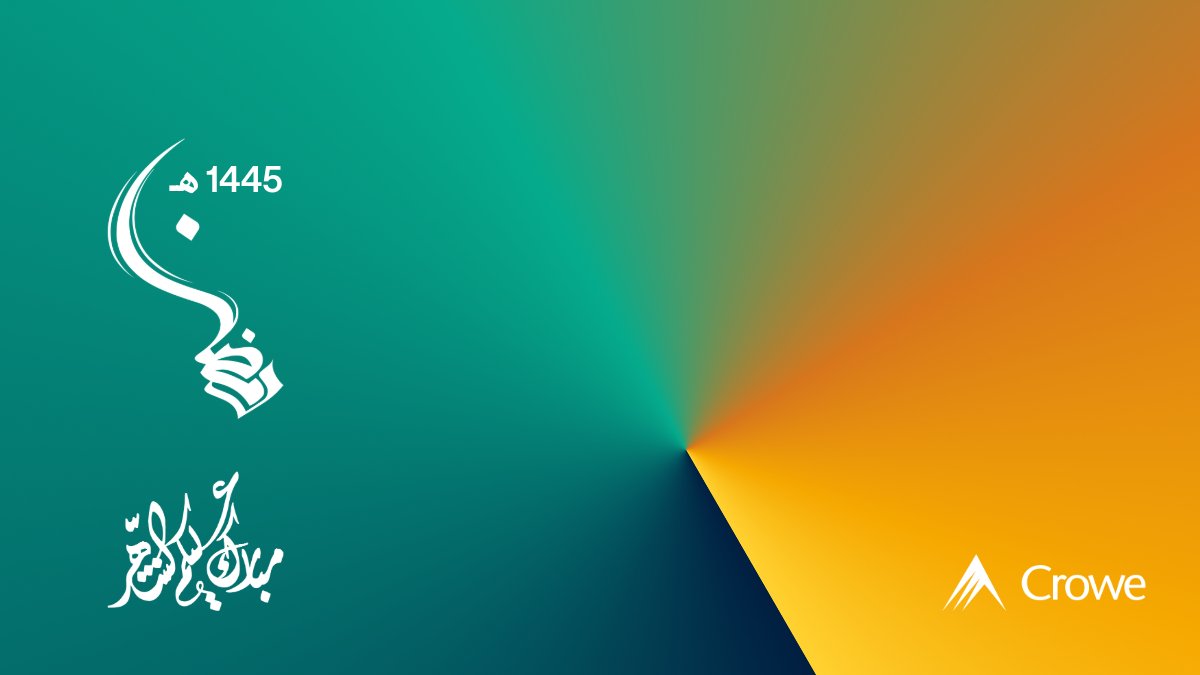 #Ramadan #Mubarak to all those observing this #holy month. May it bring you peace, reflection, and #spiritual growth. #Congratulations on embarking on this sacred journey.

#CroweAHFAD #occasion #WeAreCrowe