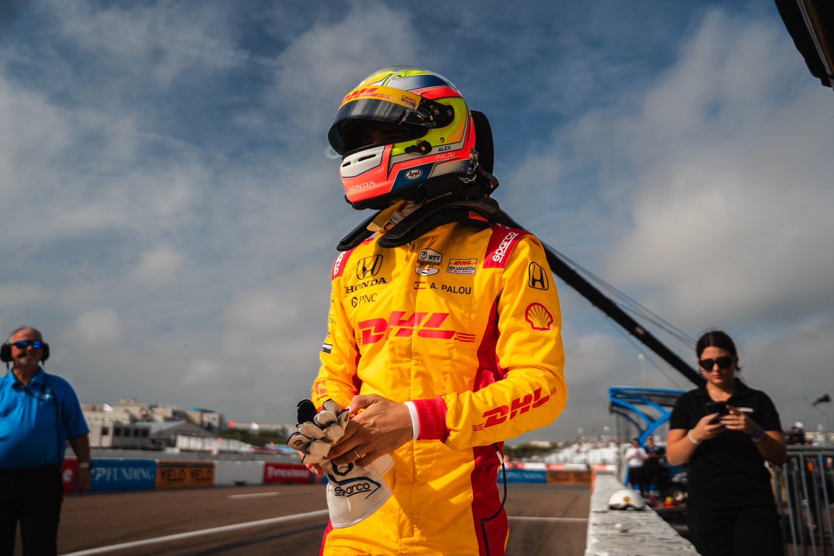 RACE DAY! 🦍 Starting P13 after a difficult qualifying yesterday, 100 laps in front of us for the first race of the season! 🙌 Salimos P13 después de una clasificación difícil, pero tenemos 100 vueltas por delante para remontar! 👊 LET’S GO! @DHLUS