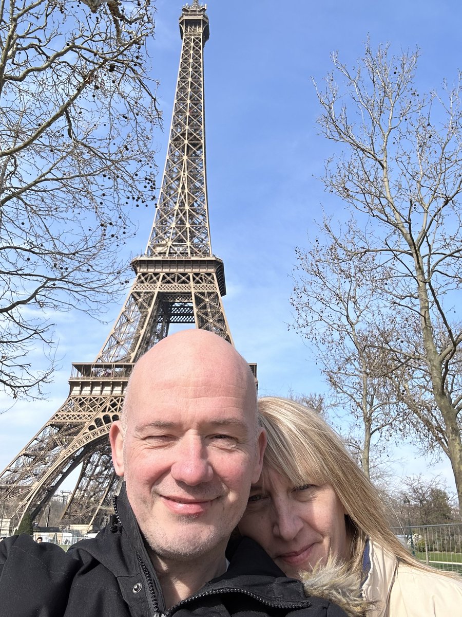 Had a great few days with @CavenDebbie in Paris to celebrate my birthday today!