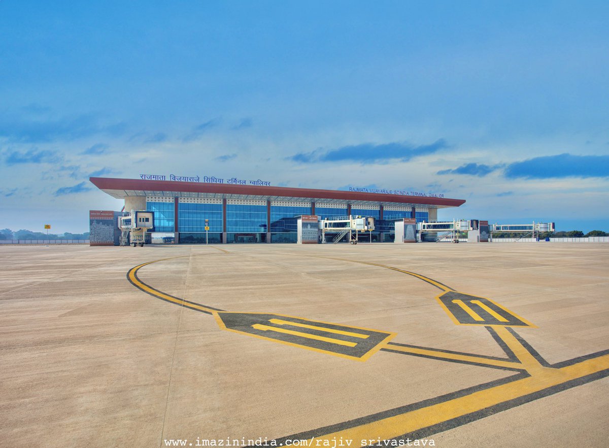 Image shot on assignment for AAI. 

Gwalior Airport's new terminal building a testament to architectural elegance and cultural pride. 
#gwalior #gwaliorairport #ModiKiGuarantee #ThePhotoHour #bharat #imazinindia #rajivsrivastava