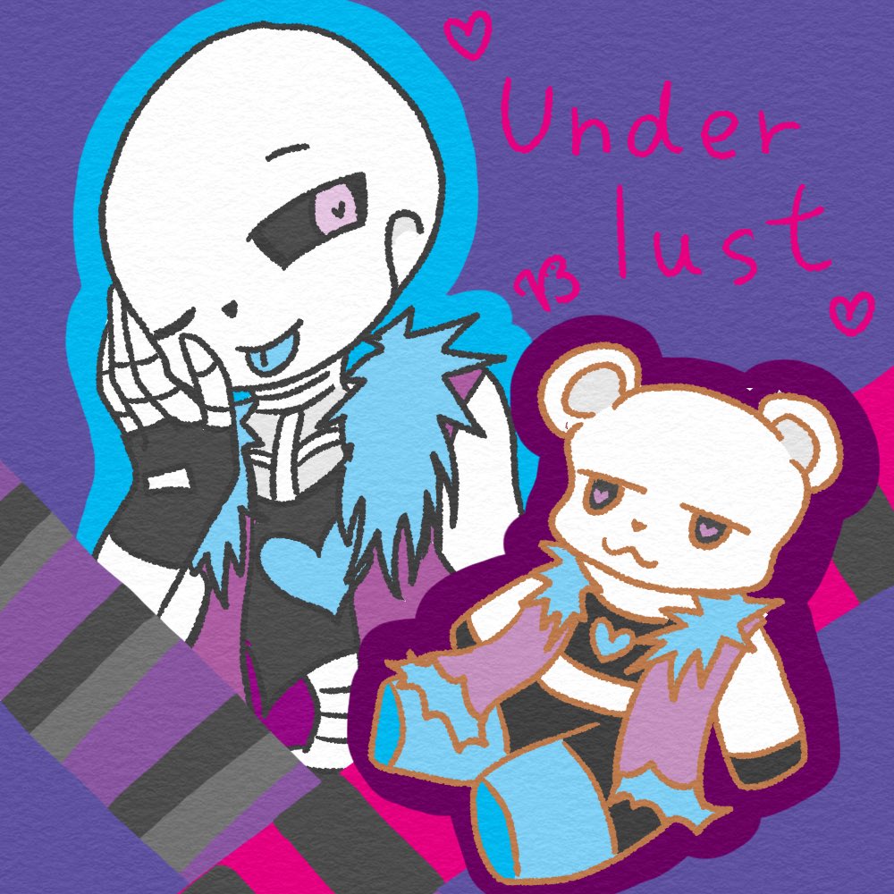 #3月は毎日サンズ
#undertaleAU
 Day10 underlust 💙