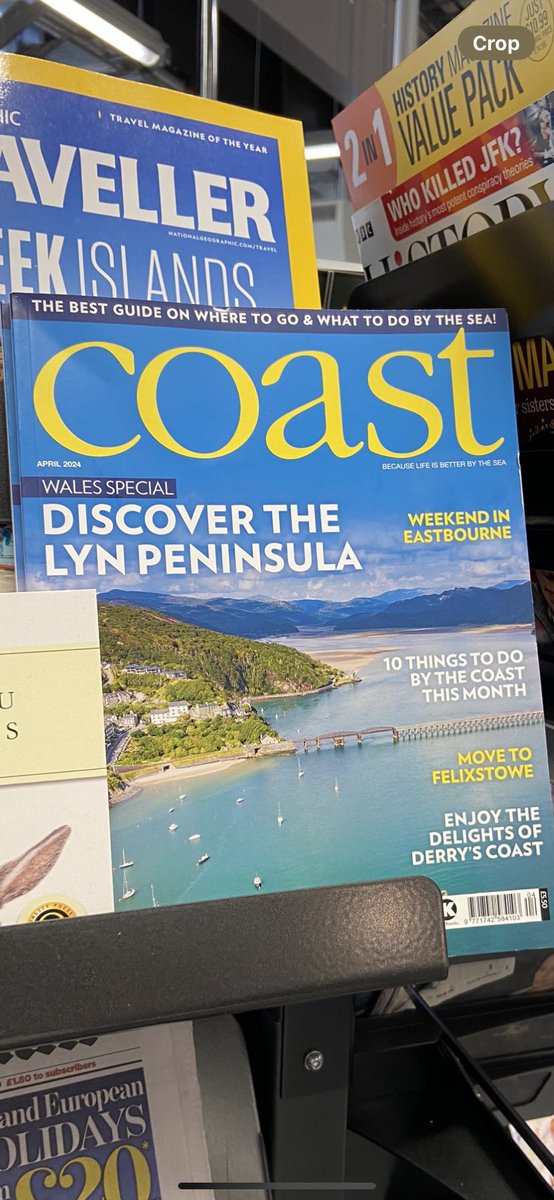 Lazy,lazy and plain wrong @coastmag How can anyone discover a place that doesn’t exist? Siomedig iawn 😡