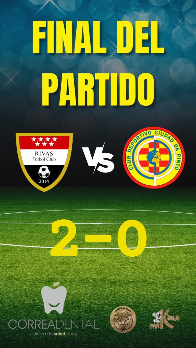 90’|2️⃣-0️⃣| RIVAS 🆚️ SENIOR A 

¡Finaaaaal! Tercera derrota consecutiva que confirman la mala racha. Toca seguir trabajando con más fuerza que nunca.

Próximo partido liguero recibiremos al EF Ciudad de Getafe.

🟡VAMOS CIUDAD🟡

#mareamarillacdp | #elamarilloestademoda