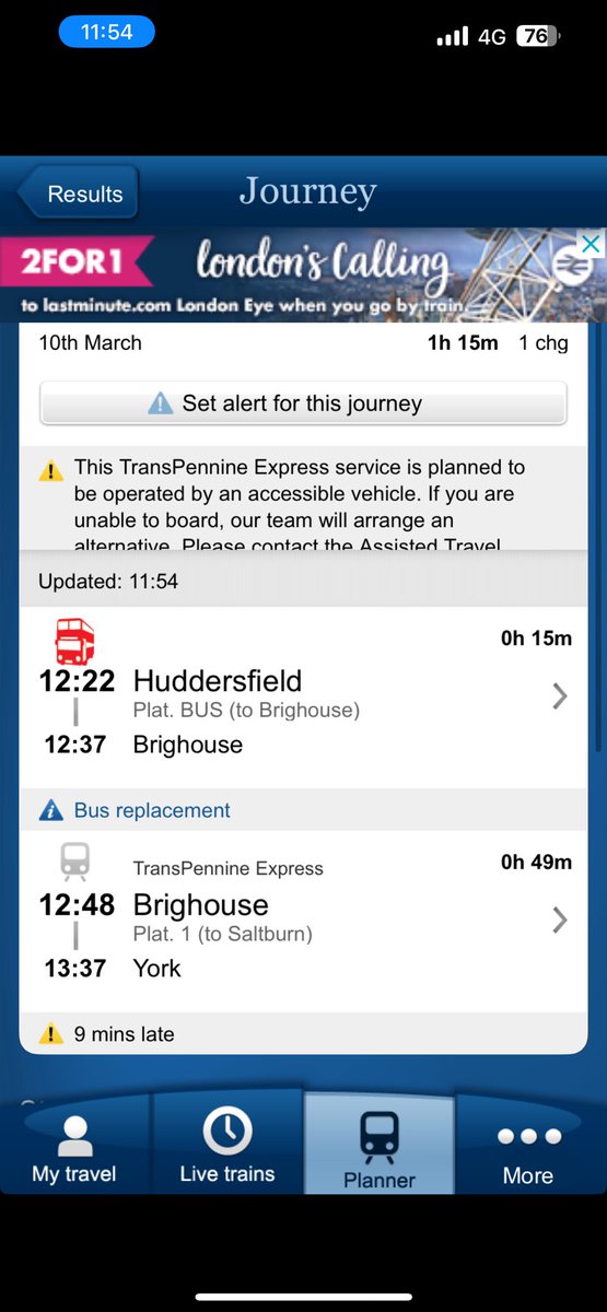 what does a first class ticket offer you on the rail replacement bus aspect of the journey? <a href="/TPExpressTrains/">TransPennine Express</a>