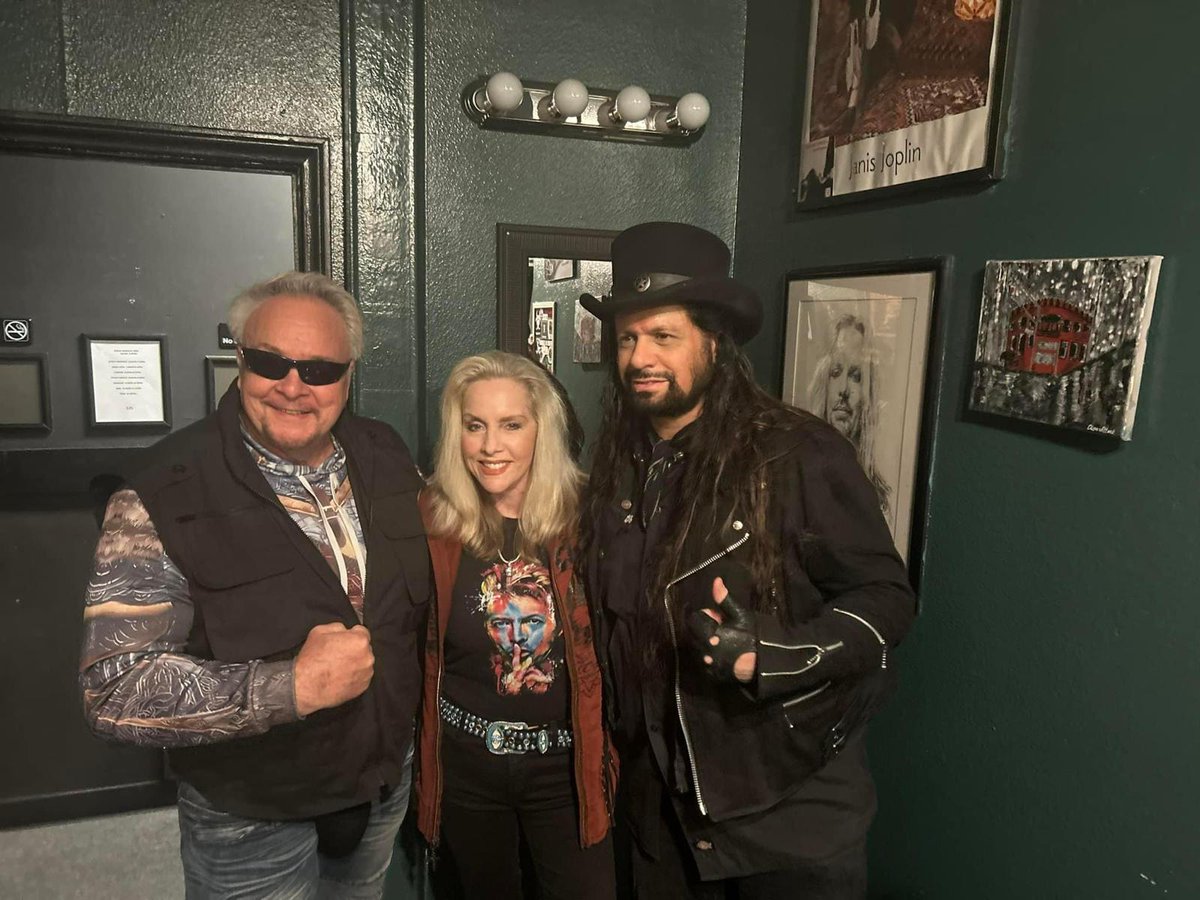 Thor - Former Runaway Cherie Currie and Neil Turbin two days ago at the Whiskey for The Metal Voice @CherieCurrie3 @deathriders @themetalvoice Thor's new album 'Ride Of The Iron Horse' is coming out March 15, 2024 and will be on tour with more dates to come .... March 15,…
