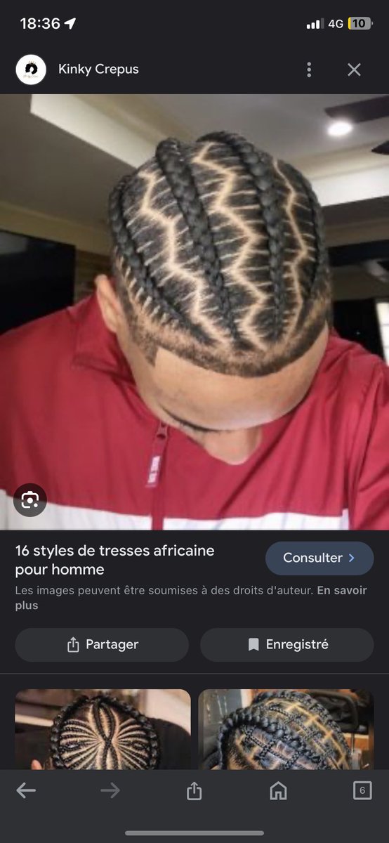 SBettadine's tweet photo. @_rayanetwt L’équipe moi j’ai pas osé dire à la tresseuse qu’elle m’a raté 

Attendu vs Résultat https://t.co/E9ccRkBCbJ
