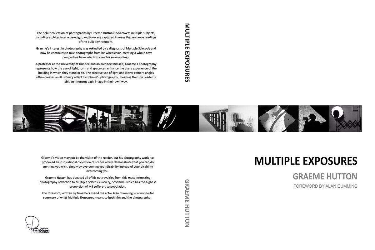 My ‘MultipleExposures’ #photography book, with foreword by actor #AlanCumming, is out very soon @WeAreProvoco #MultipleSclerosisAwarenessWeek USA @mssociety Net Royalties to @mssocietyscot