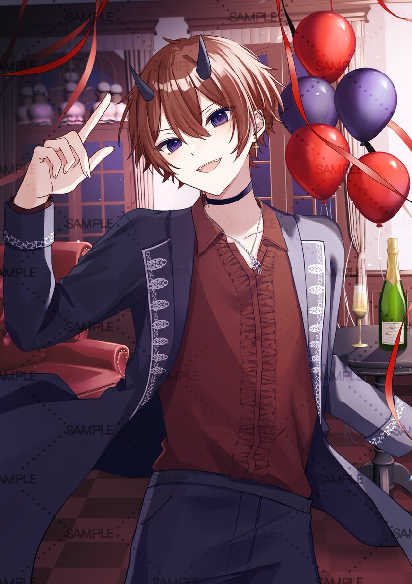 どるれくのフマル様の誕生日イラスト、グッズイラストを担当させて