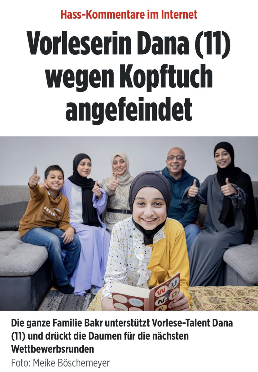 KraZMagazin's tweet photo. Warum muss eine 11-Jährige Kopftuch tragen? Die Dinger sollten in Schulen einfach verboten werden, wie in Frankreich auch. https://t.co/Lp6dXQQrLo