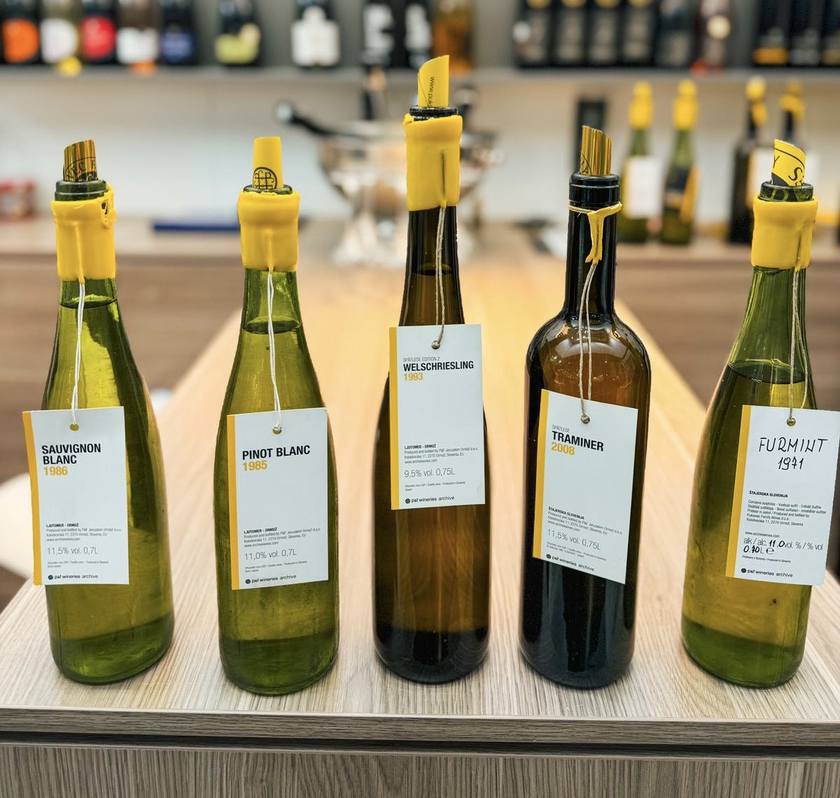 Everyday at 1:00 pm <a href="/ProWein/">ProWein</a> 2024 we are hosting our famous archivewine tasting. Come by and try our great whites dating back to 1971💛. Hall 13/E25