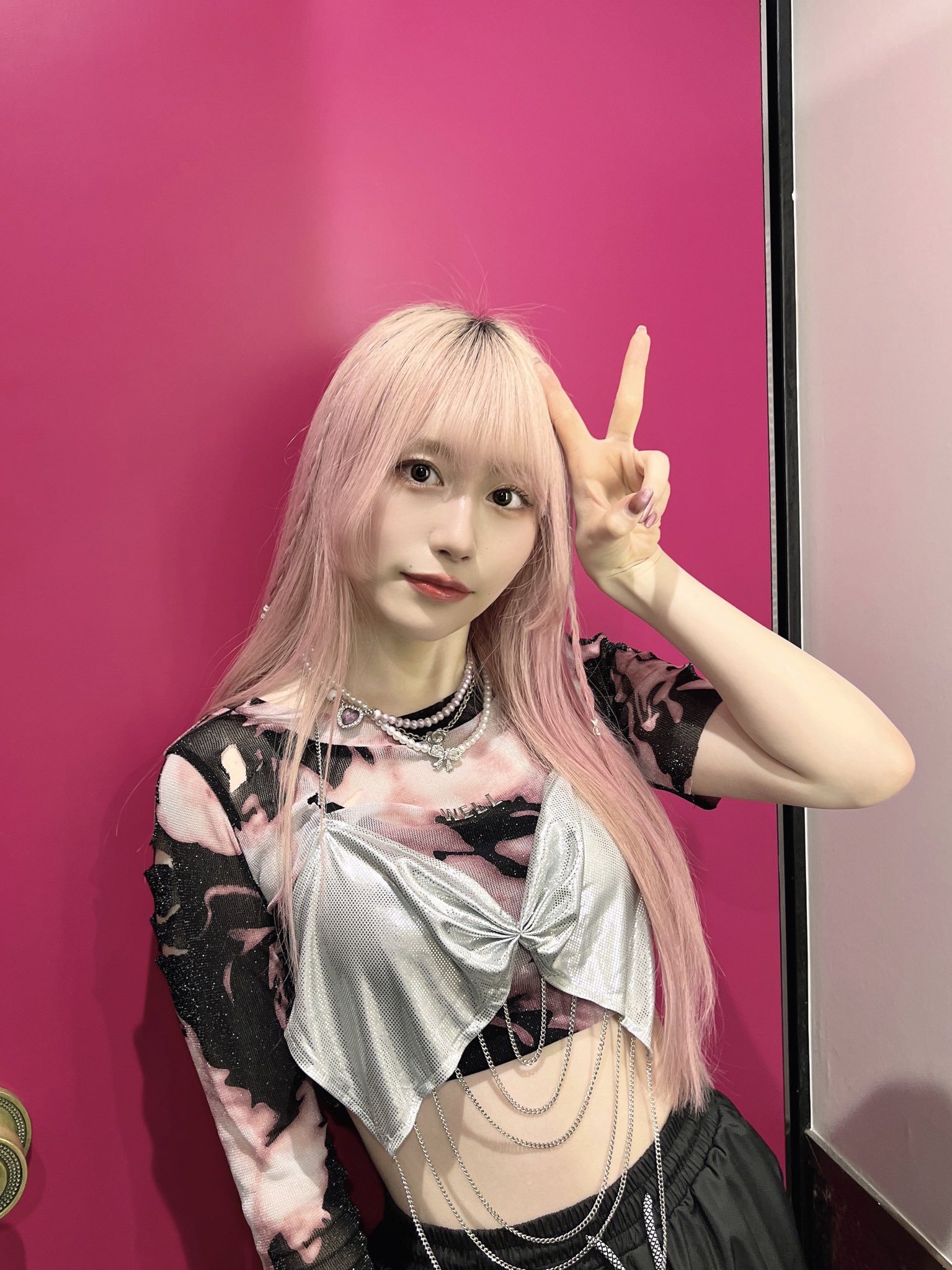 海羽凜 ] RIN×#FR2 #リンポト T-shirt 我儘ラキア