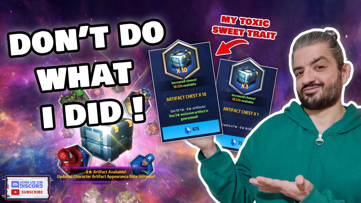 Deathproof_Hs's tweet image. I WON RNG ! FINALLY REDEMPTION...

youtu.be/EVdVmjRC-GA

#gambling #artifacts #6star #5star #rng #lucky #Channel  #mff #deathproofmff #loki #sylvie #netmarble #review #mcu #abx #newmeta #universal #hero #female

@NetmarbleO @Marvel_FFightUS