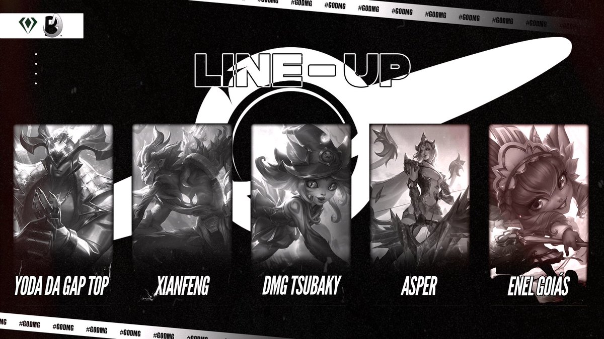 Conheça os Players da nossa Line-Up Sargitarius! 🎮⚡️

A equipe Sargitarius está defendendo a bandeira da Damage eSports na <a href="/BrasilPrimeCup/">Brasil Prime Cup</a> Venha torcer com a gente! 🪐🥇

#Damage #BrasilPrimeCup #Lineup 
#DMGeSports #LeagueOfLegends #lol