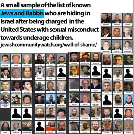 03chordgriter0's tweet photo. @elon_tusk19368 @Parisismagic12 @RyLiberty Beep bop
All Israelis support pedophiles https://t.co/9mr6FVFgAl