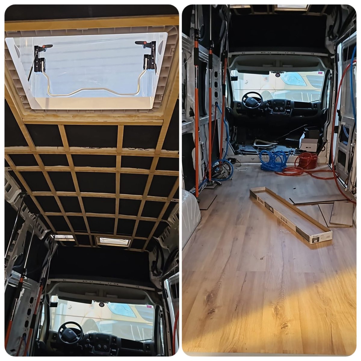 rockeame13's tweet image. Y así va la nueva furgo!!!! 🔥🚐💨

Se avecina primavera/verano de muuuuchos kms y rock&amp;amp;roll!! 🤘🏼⚡

#camper #furgo #furgoadictos #camperizacion #camperlife