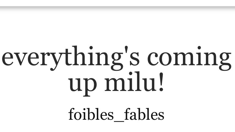 Excited to finally present my written piece for <a href="/horizonfanzine/">Focus Network: A Horizon Zine</a> with all of you! A little bit of Milu love, as she deserves. 💕💕💕 #HorizonForbiddenWest

archiveofourown.org/works/54376204