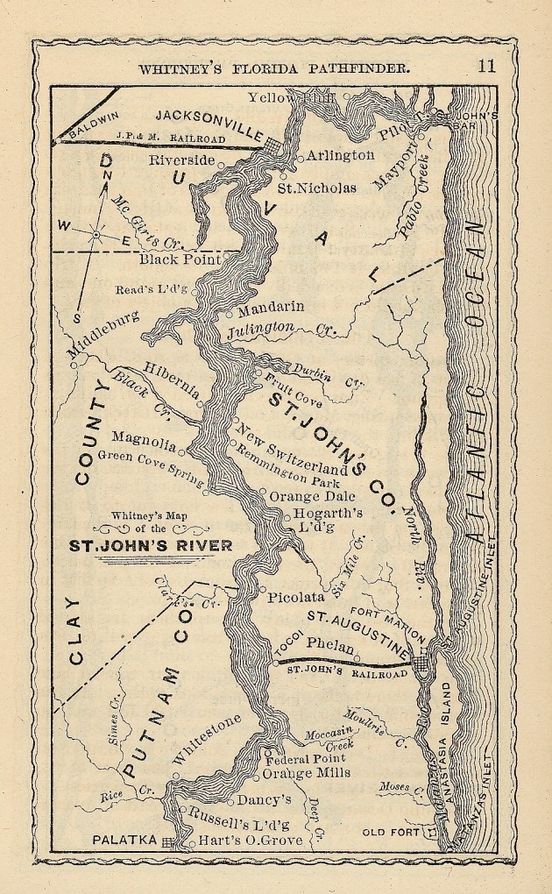 Bring back the 1870s St Johns River Steamboat route.