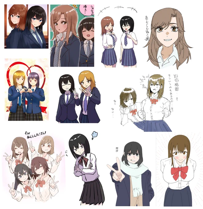素晴らしい絵師様たちが、私の書いた漫画よんで、キャラをじっくり見て研究して、長い長い時間をかけて積み上げた技術をふるって、貴重な時間を割いて、うちの子を描いてくれる・・・だなんて、もう感謝してもしつくせないほどありがたい気持ちになります…✨😭✨ 