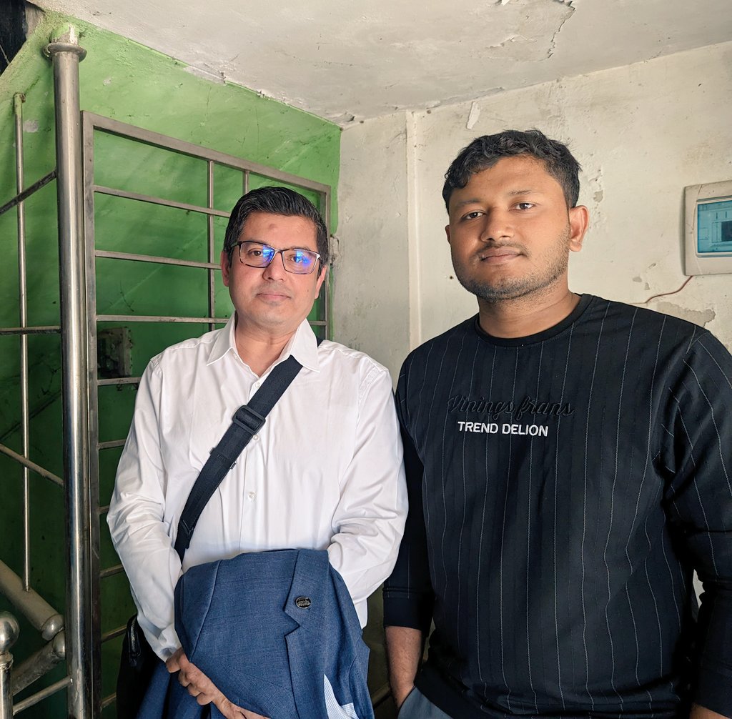 RoMujif's tweet photo. I'm glad to tweet a joint picture with Saya @nslwin, who visited along with @tunkhin80 and Raza Uddin. These three are the pillars of the Rohingya community and have been advocating for justice for years for #Rohingya and other vulnerable #communities around the world. https://t.co/xGmMZNVO8U