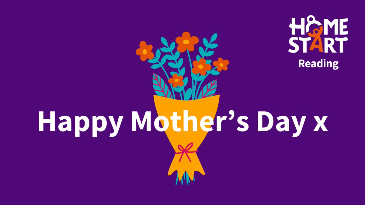 Happy Mother's Day wishes from all of us at @homestartrdg 🧡💜

#rdguk #rdg #becausechildhoodcantwait #mothersday #love #family