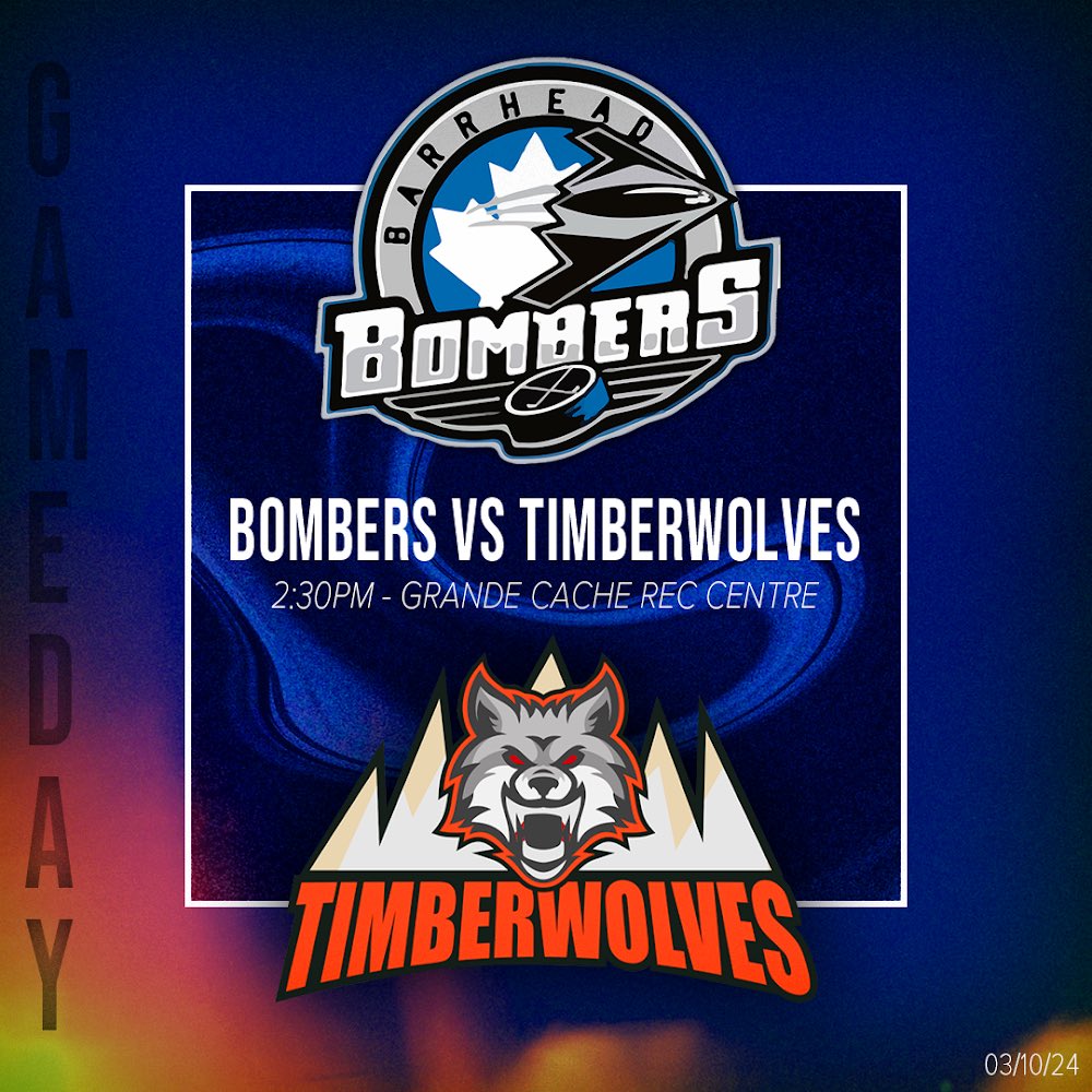 It’s the regular season finale as we take on the Timberwolves in Grande Cache!