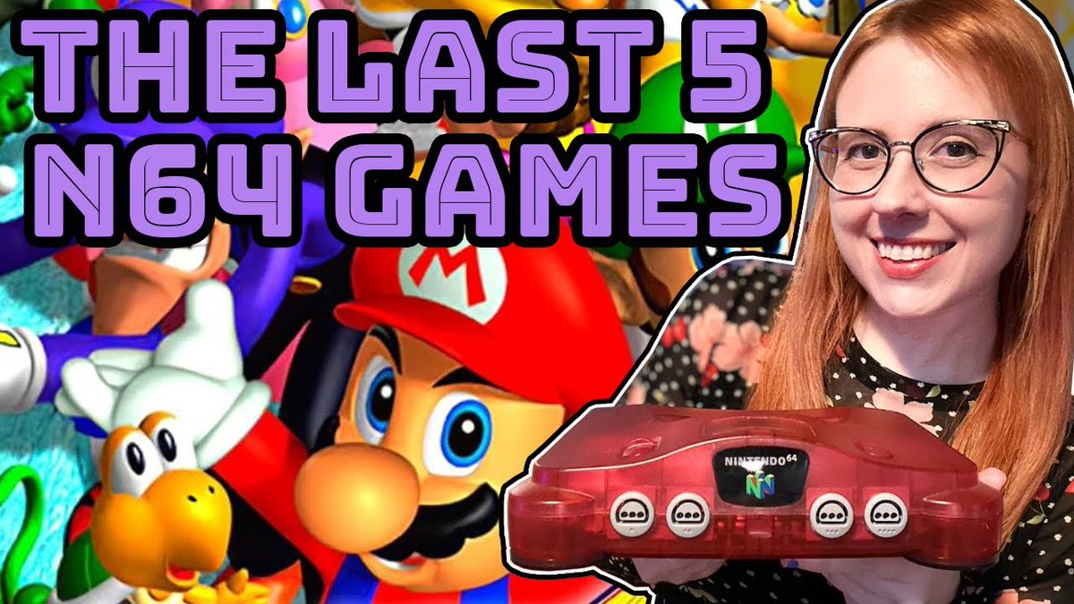 New video!! Let's take a look at the five last Nintendo 64 games released in North America during the console's official life span. youtu.be/VBGbCi-cF8g?si…