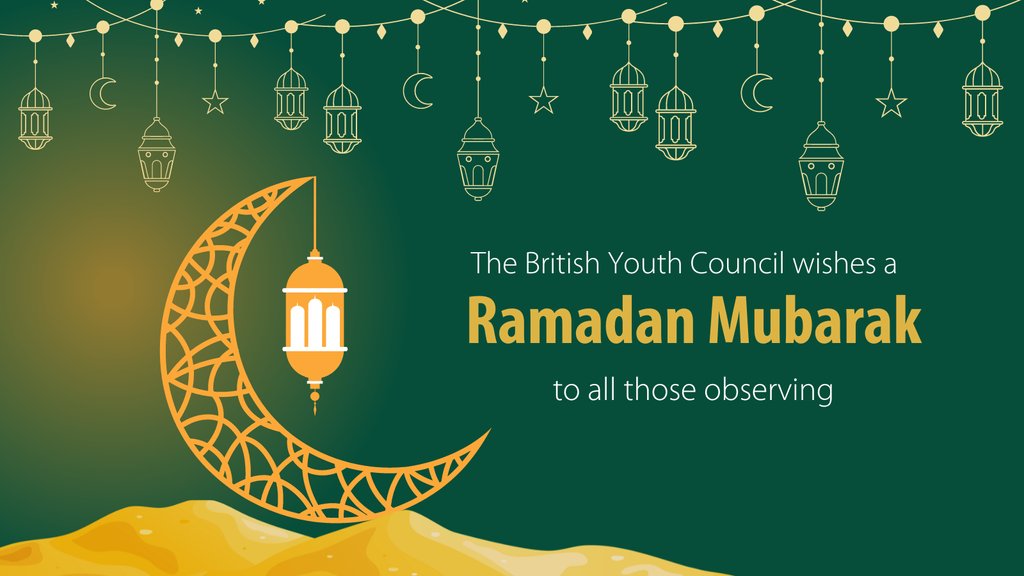 The British Youth Council extends a Ramadan Mubarak to all those observing across the UK. May this month bring you good health, peace, and reflection. As the month of fasting begins, let us be mindful to those of us who are observing. #Ramadan #Ramadanmubarak