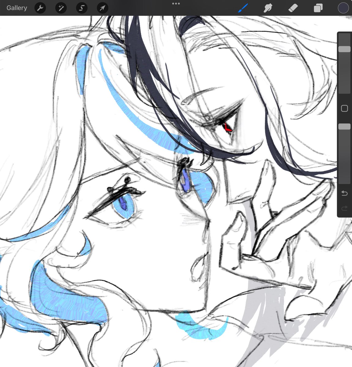 keibleh's tweet photo. patience! #arlefuri wip https://t.co/WhQf0cjtUq