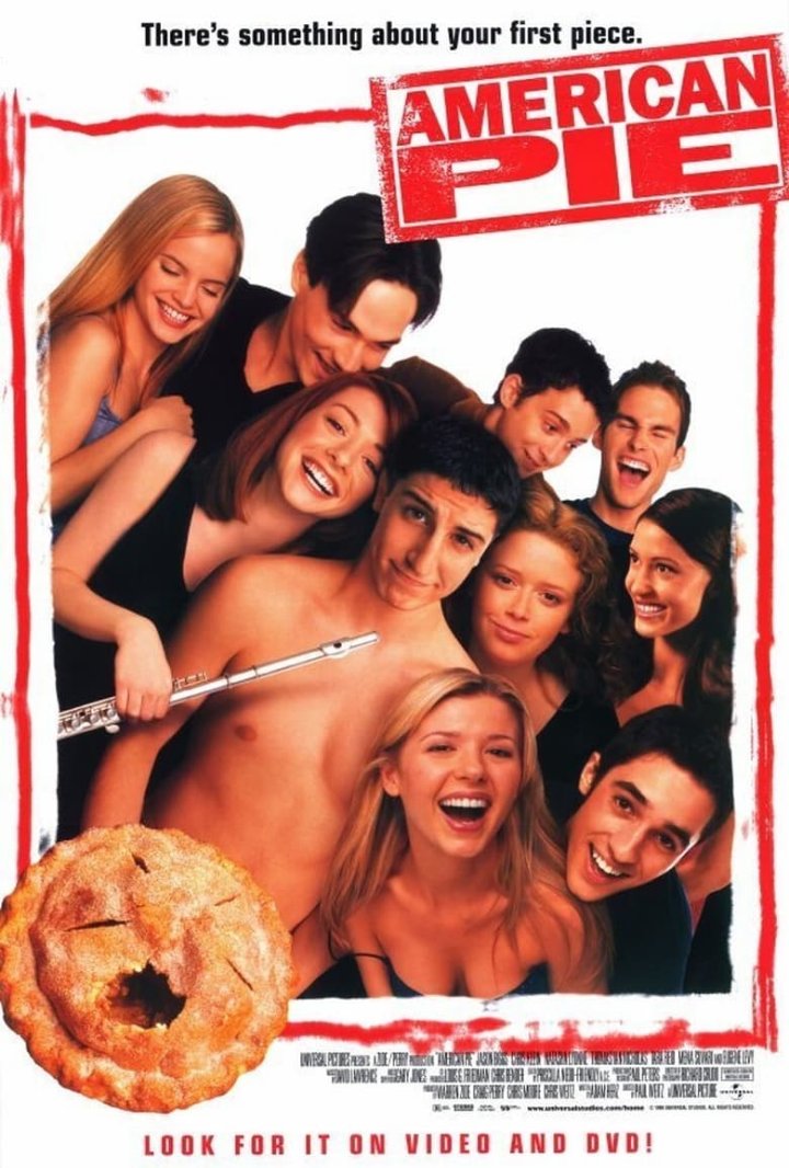🎬American Pie (1999) Directed b #PaulWeitz, #ChrisWeitz al 61% en @RottenTomatoes, 3.1 en @letterboxd y 7.0/10.0 en @IMDb 
#AmericanPie #JasonBiggs #SeannWilliamScott #ShannonElizabeth #AlysonHannigan #ChrisKlein #ThomasIanNicholas #NatashaLyonne #MenaSuvari #EugeneLevy #JohnCho