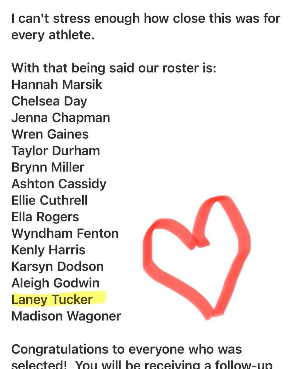 Laney Tucker 2030 (@laneyrtucker2) on Twitter photo So excited to have earned a spot on the <a href="/USASoftball/">USA Softball</a> Region 3 12U All-American team! OKCโฆIโll see you in August! ๐ฅ๐บ๐ธ๐ฅ๐บ๐ธ<a href="/CoachTucker2131/">Wendy Tucker</a> <a href="/gregtucker31/">gregtucker31</a> <a href="/teamnc_taylor/">TeamNC Taylor</a> <a href="/TeamNCSoftball/">Team North Carolina Softball</a> So excited to have earned a spot on the <a href="/USASoftball/">USA Softball</a> Region 3 12U All-American team! OKCโฆIโll see you in August! ๐ฅ๐บ๐ธ๐ฅ๐บ๐ธ<a href="/CoachTucker2131/">Wendy Tucker</a> <a href="/gregtucker31/">gregtucker31</a> <a href="/teamnc_taylor/">TeamNC Taylor</a> <a href="/TeamNCSoftball/">Team North Carolina Softball</a>