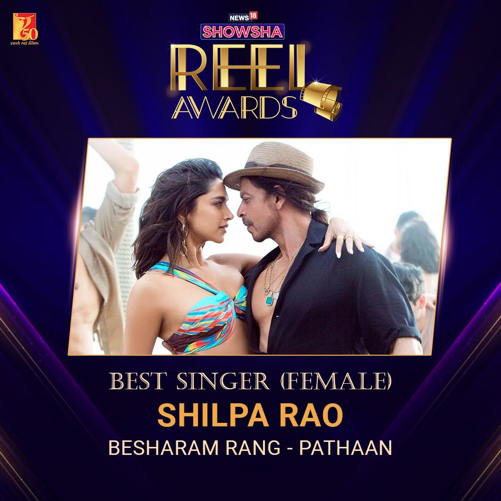 Winning hearts, one award at a time✨ #BesharamRang #ShowshaReelAwards2024