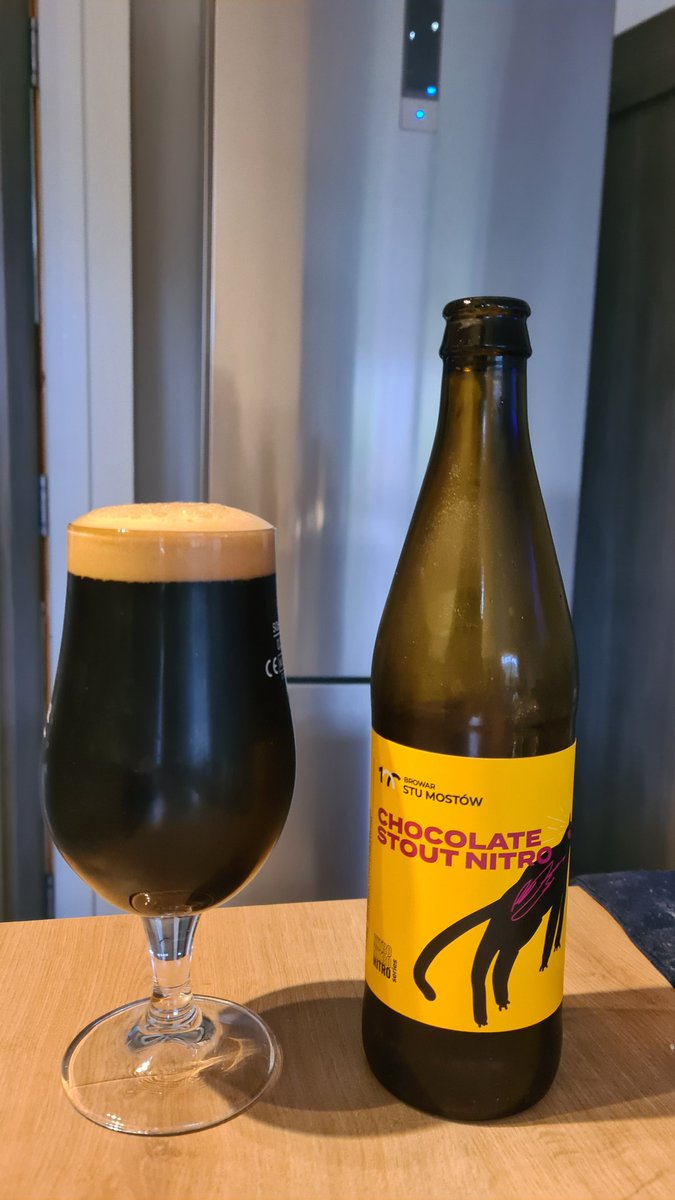 A new one for me <a href="/BrowarStuMostow/">Browar Stu Mostów</a> Chocolate Stout Nitro #SundayBeers