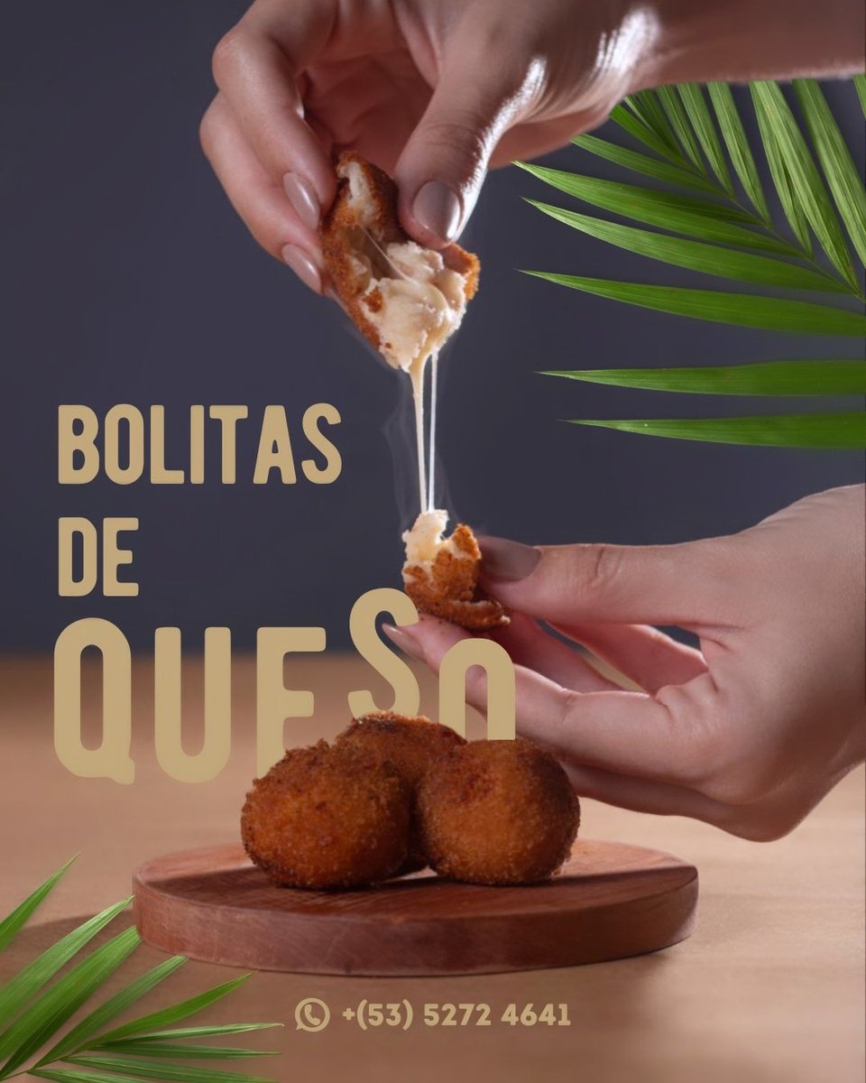 Nuestras bolitas croqueteras están preparadas con cuidado para que el queso empiece a derretir en el momento en que hechas a freír.

¿A quién invitarías para una tarde de picadera en casa con estas cremosas bolitas de queso gouda?
