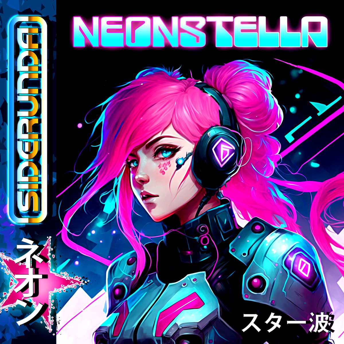 NEONSTELLA by @siderunda SUPERCOOL #retrowave #synthwave #vaporwave #cyberpunk #synth #synthpop #electronicmusic #music #synthesizer #retro #newwave #outrun LISTEN and SUPPORT here: linktr.ee/siderunda