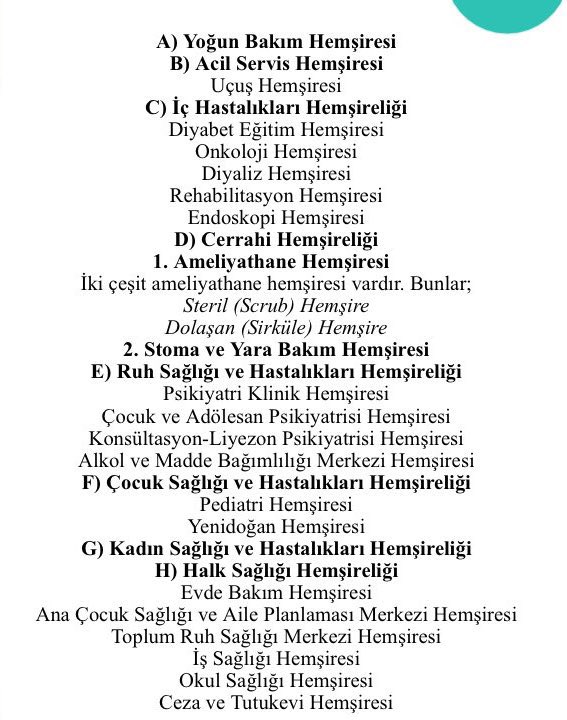 Yıl olmuş 2024 biz uzmanlık alanlarımızda branşlaşmak isterken hala Hemşireliği başkalarına yaptırma derdine girmiş bir bakanlık <a href="/saglikbakanligi/">T.C. Sağlık Bakanlığı</a> 
Teknikerlik bölümlerine lisansı mecbur kılmak yerine y. lisanslı kişilerin yerine tekniker hevesinde  #SağlığaYatırımSeçimeDeğil