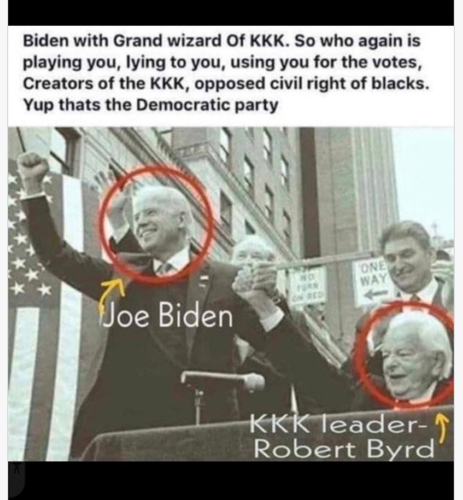 @daveryder Biden is an old demented Racist. Exactly why blacks, Hispanics and whites are voting for President Trump.