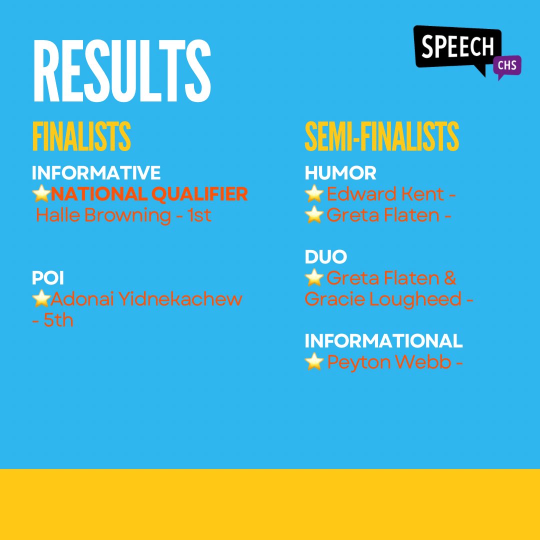 Chaska Speech tweet media