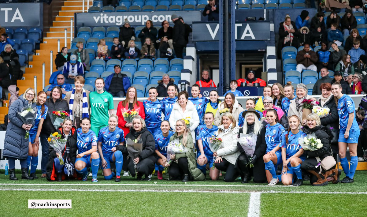 A superb 3-0 Mothers Day win for <a href="/SCLadiesFC/">Stockport County Ladies FC</a> v <a href="/FCUnitedWomen/">FC United of Manchester Women</a> at Edgeley Park. A massive 737 attendance.  
<a href="/SCLadiesFC/">Stockport County Ladies FC</a> #stockportcountylfc #StockportCounty <a href="/FAWNL/">FA Women's National League</a> #FAWNL #ladiesfootball #womensfootball #mothersday <a href="/TalkingWoSo/">Talking WoSo</a>